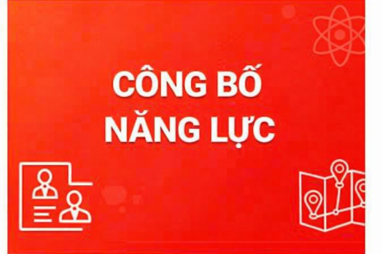 CÔNG BỐ NĂNG LỰC HOẠT ĐỘNG THÍ NGHIỆM CHUYÊN NGÀNH XÂY DỰNG